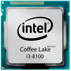 پردازنده مرکزی اینتل سری Coffee Lake مدل i3-8100