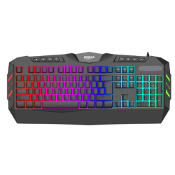 کیبورد مخصوص بازی هیسکا مدل HX-KEG400 RGB