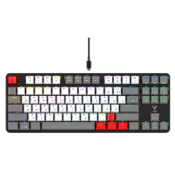 کیبورد مخصوص بازی هیسکا مدل HX-KEG440